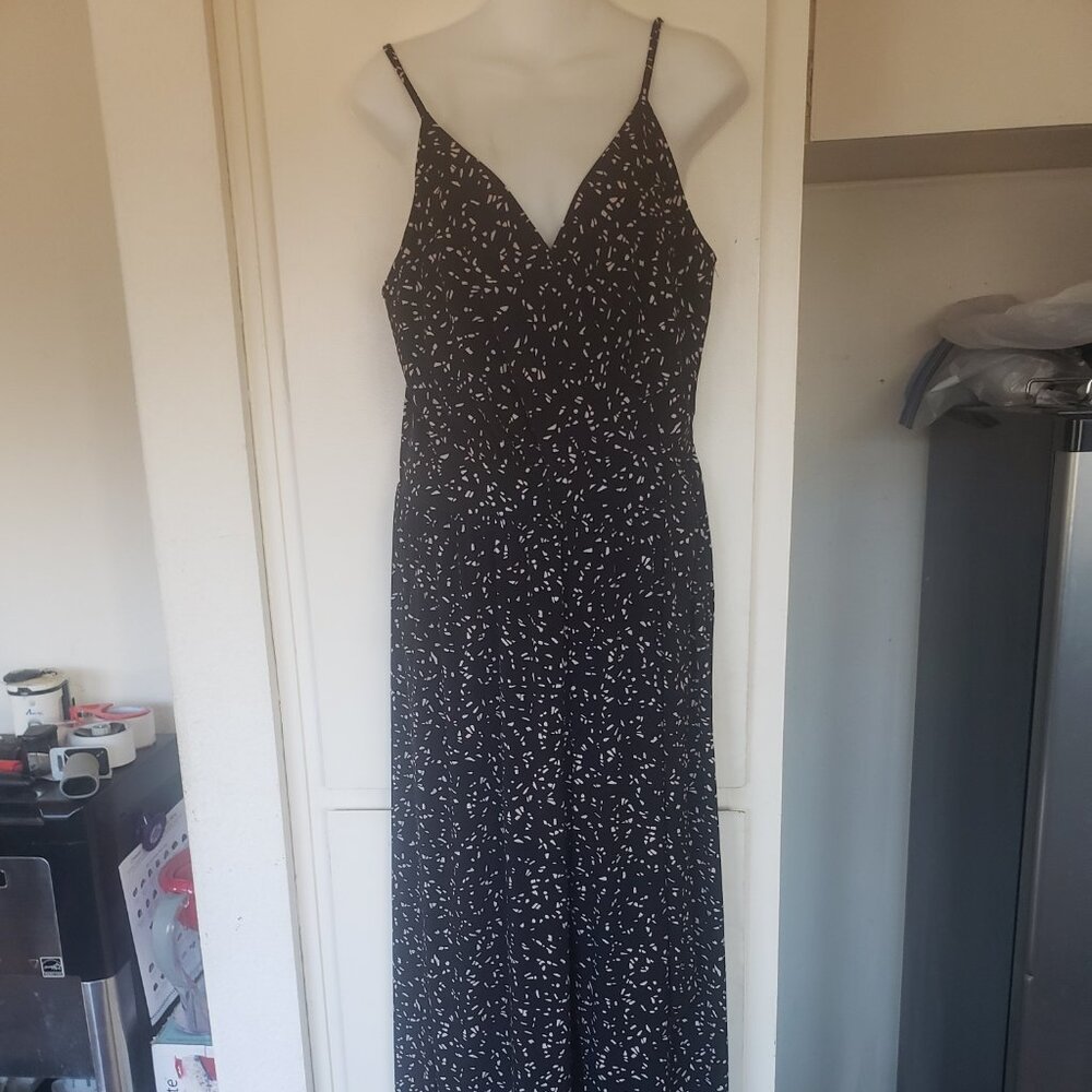 Kaileigh Black and White Pantsuit/Jumpsuit Size LP
